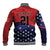 USA Canada Ice Hockey Custom Baseball Jacket Go Champion 4 Nations