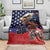 USA Canada Ice Hockey Custom Blanket Go Champion 4 Nations