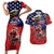 USA Canada Ice Hockey Custom Couples Matching Short Sleeve Bodycon Dress and Hawaiian Shirt Go Champion 4 Nations