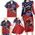 USA Canada Ice Hockey Custom Family Matching Long Sleeve Bodycon Dress and Hawaiian Shirt Go Champion 4 Nations