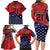 USA Canada Ice Hockey Custom Family Matching Long Sleeve Bodycon Dress and Hawaiian Shirt Go Champion 4 Nations