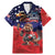 USA Canada Ice Hockey Custom Family Matching Mermaid Dress and Hawaiian Shirt Go Champion 4 Nations