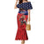 USA Canada Ice Hockey Custom Family Matching Mermaid Dress and Hawaiian Shirt Go Champion 4 Nations