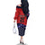 USA Canada Ice Hockey Custom Family Matching Off The Shoulder Long Sleeve Dress and Hawaiian Shirt Go Champion 4 Nations