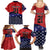 USA Canada Ice Hockey Custom Family Matching Summer Maxi Dress and Hawaiian Shirt Go Champion 4 Nations