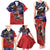 USA Canada Ice Hockey Custom Family Matching Tank Maxi Dress and Hawaiian Shirt Go Champion 4 Nations