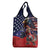 USA Canada Ice Hockey Custom Grocery Bag Go Champion 4 Nations