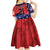 USA Canada Ice Hockey Custom Kid Short Sleeve Dress Go Champion 4 Nations