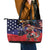 USA Canada Ice Hockey Custom Leather Tote Bag Go Champion 4 Nations