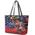 USA Canada Ice Hockey Custom Leather Tote Bag Go Champion 4 Nations