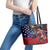 USA Canada Ice Hockey Custom Leather Tote Bag Go Champion 4 Nations