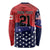 USA Canada Ice Hockey Custom Long Sleeve Shirt Go Champion 4 Nations