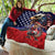 USA Canada Ice Hockey Custom Quilt Go Champion 4 Nations