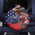 USA Canada Ice Hockey Custom Spare Tire Cover Go Champion 4 Nations