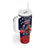 USA Canada Ice Hockey Custom Tumbler With Handle Go Champion Confrontation des 4 nations