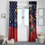 USA Canada Ice Hockey Custom Window Curtain Go Champion 4 Nations