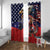 USA Canada Ice Hockey Custom Window Curtain Go Champion 4 Nations