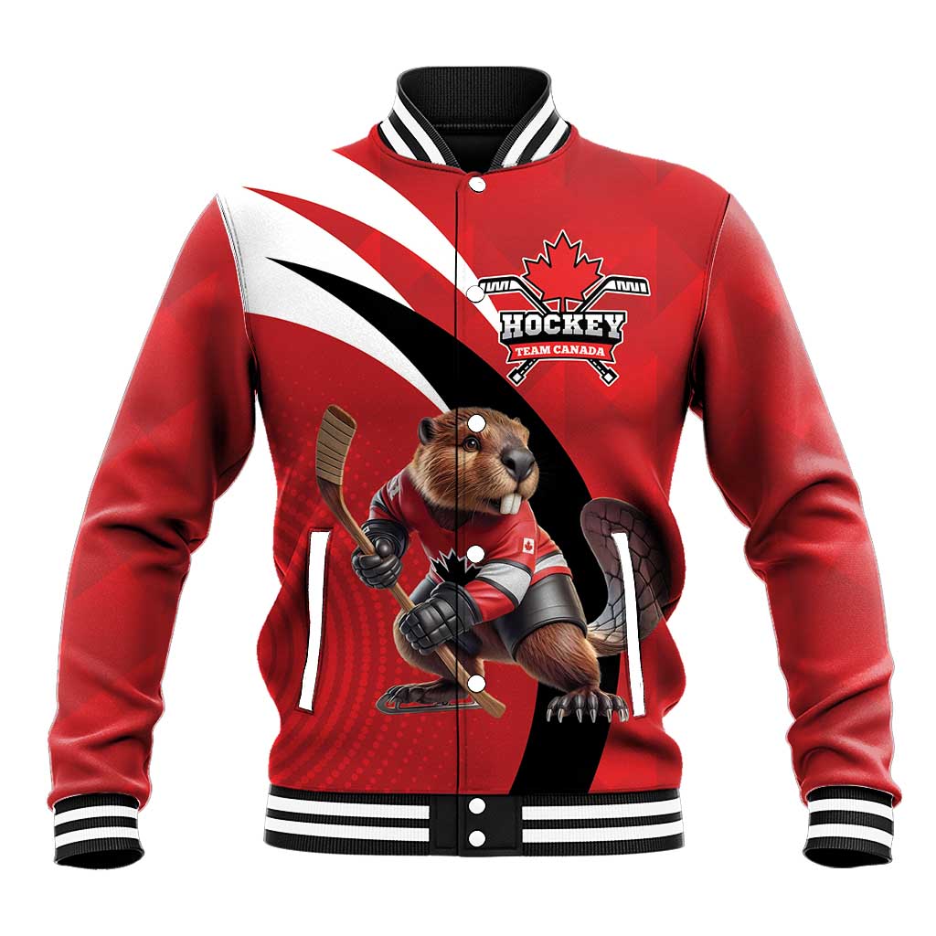 Canada Hockey Custom Baseball Jacket Go Champion 4 Nations