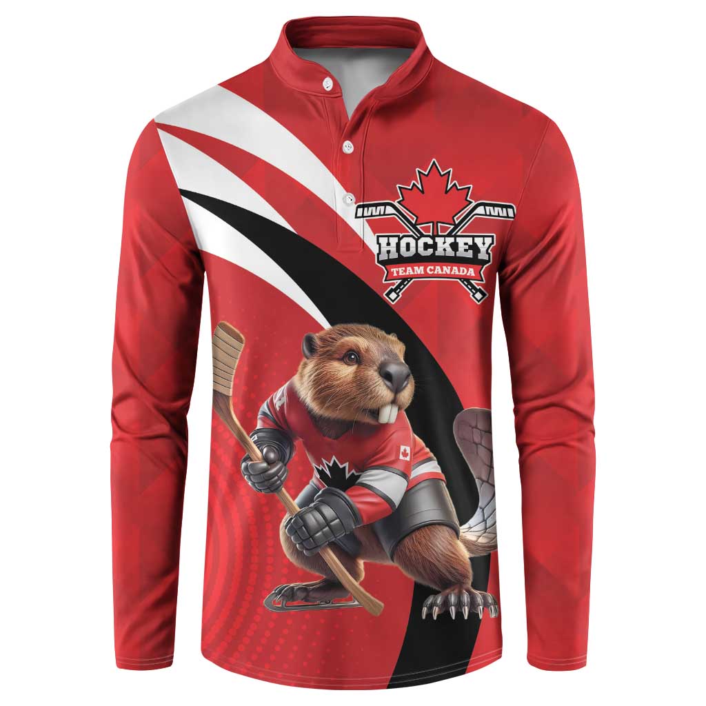 Canada Hockey Custom Button Sweatshirt Go Champion 4 Nations