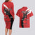 Canada Hockey Custom Couples Matching Long Sleeve Bodycon Dress and Hawaiian Shirt Go Champion 4 Nations