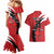 Canada Hockey Custom Couples Matching Mermaid Dress and Hawaiian Shirt Go Champion 4 Nations