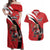 Canada Hockey Custom Couples Matching Off Shoulder Maxi Dress and Hawaiian Shirt Go Champion 4 Nations