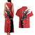 Canada Hockey Custom Couples Matching Tank Maxi Dress and Hawaiian Shirt Go Champion 4 Nations