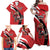 Canada Hockey Custom Family Matching Off Shoulder Maxi Dress and Hawaiian Shirt Go Champion 4 Nations