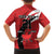 Canada Hockey Custom Family Matching Off Shoulder Short Dress and Hawaiian Shirt Go Champion 4 Nations