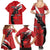 Canada Hockey Custom Family Matching Summer Maxi Dress and Hawaiian Shirt Go Champion 4 Nations