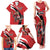 Canada Hockey Custom Family Matching Tank Maxi Dress and Hawaiian Shirt Go Champion 4 Nations