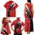 Canada Hockey Custom Family Matching Tank Maxi Dress and Hawaiian Shirt Go Champion 4 Nations