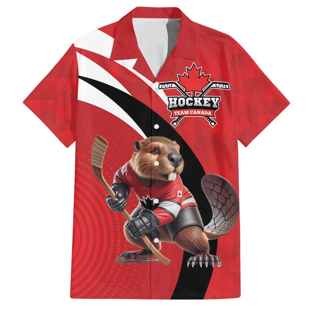 Canada Hockey Custom Hawaiian Shirt Go Champion 4 Nations