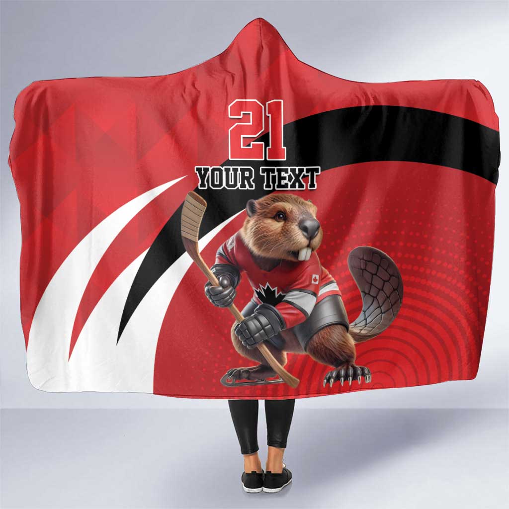 Canada Hockey Custom Hooded Blanket Go Champion 4 Nations