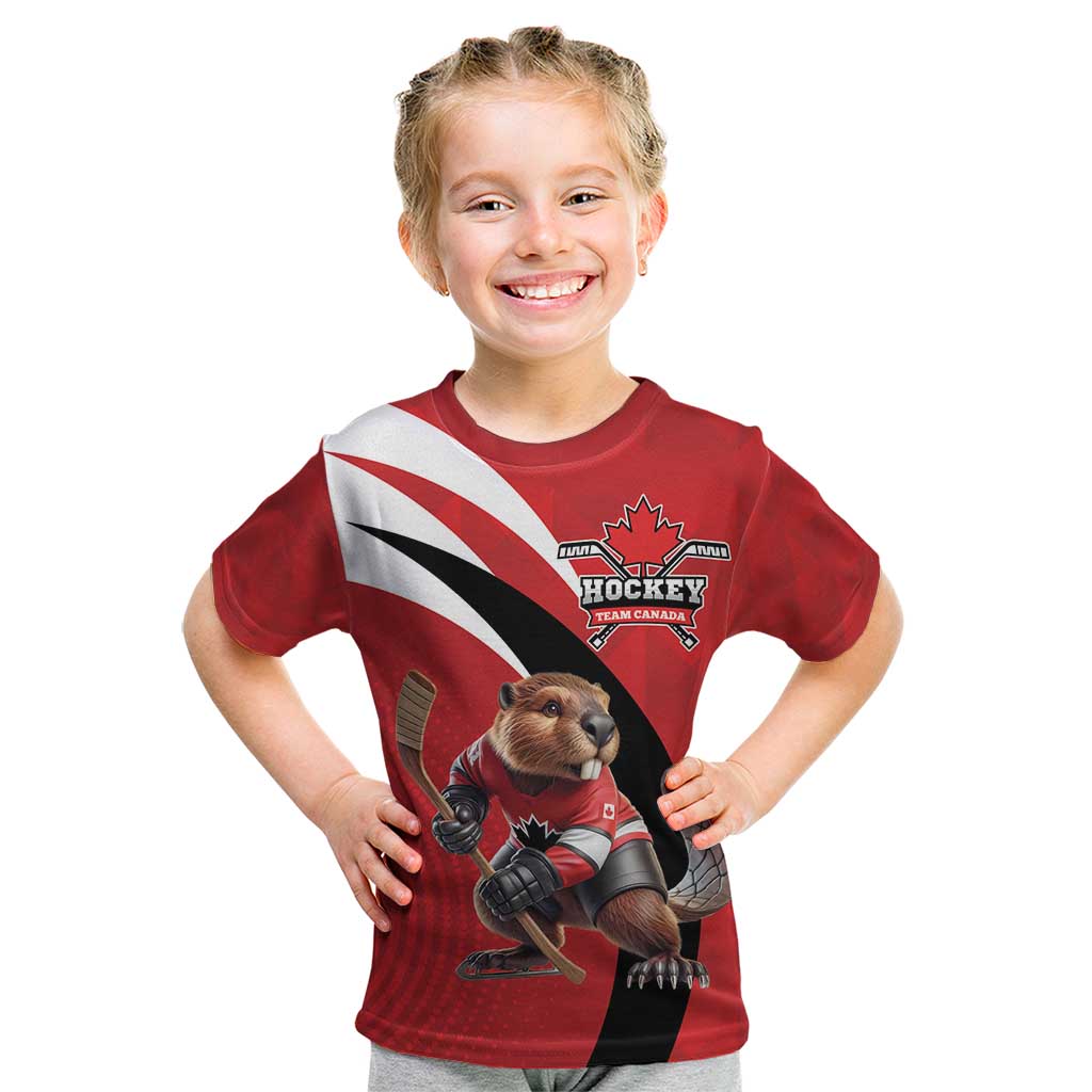 Canada Hockey Custom Kid T Shirt Go Champion 4 Nations