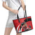 Canada Hockey Custom Leather Tote Bag Go Champion 4 Nations