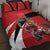 Canada Hockey Custom Quilt Bed Set Go Champion 4 Nations