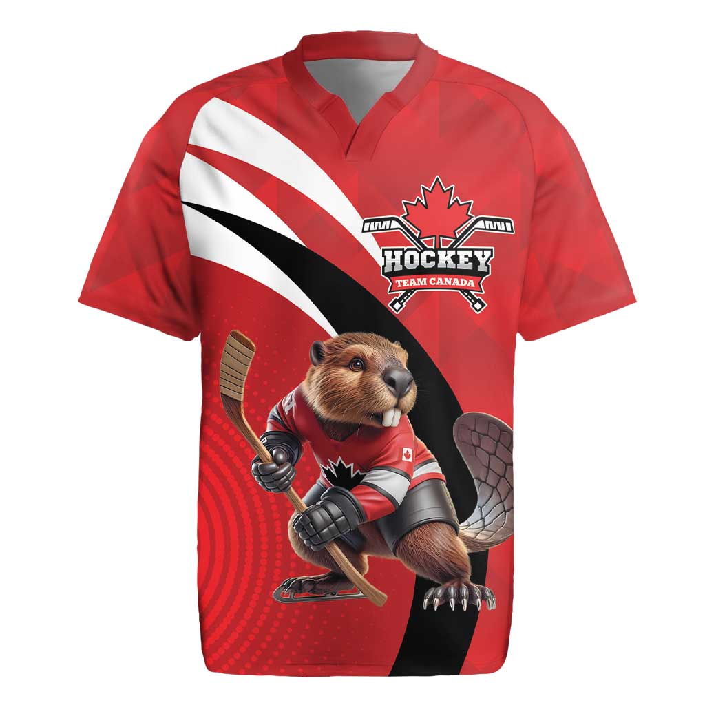 Canada Hockey Custom Rugby Jersey Go Champion 4 Nations