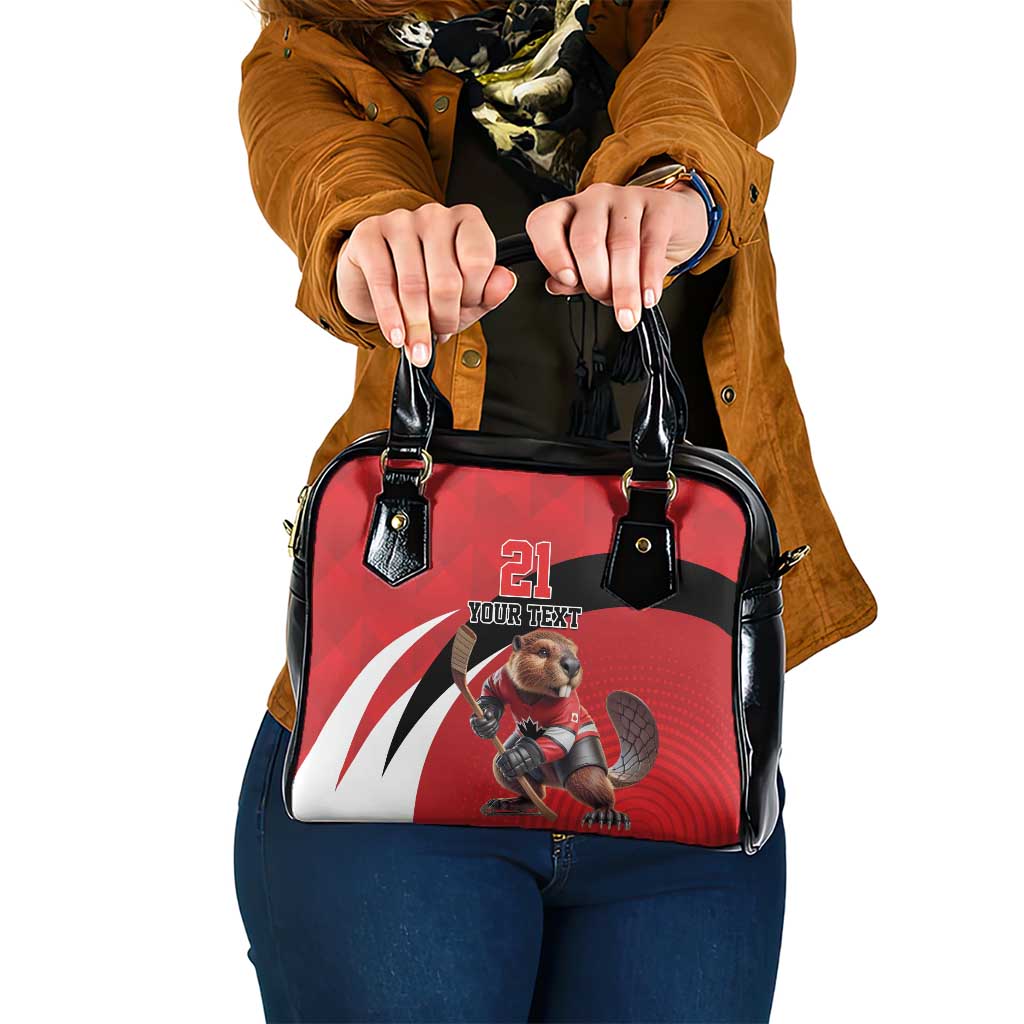 Canada Hockey Custom Shoulder Handbag Go Champion 4 Nations