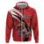 Canada Hockey Custom Zip Hoodie Go Champion 4 Nations