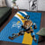 Finland Leijonat Hockey Custom Area Rug Suomen Jaakiekkoliitto 4 Nations