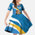 Finland Leijonat Hockey Custom Family Matching Mermaid Dress and Hawaiian Shirt Suomen Jaakiekkoliitto 4 Nations