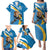 Finland Leijonat Hockey Custom Family Matching Puletasi and Hawaiian Shirt Suomen Jaakiekkoliitto 4 Nations