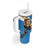 Finland Leijonat Hockey Custom Tumbler With Handle Suomen Jaakiekkoliitto Confrontation Des 4 Nations