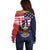 United States Basketball Custom Off Shoulder Sweater Team USA One For All