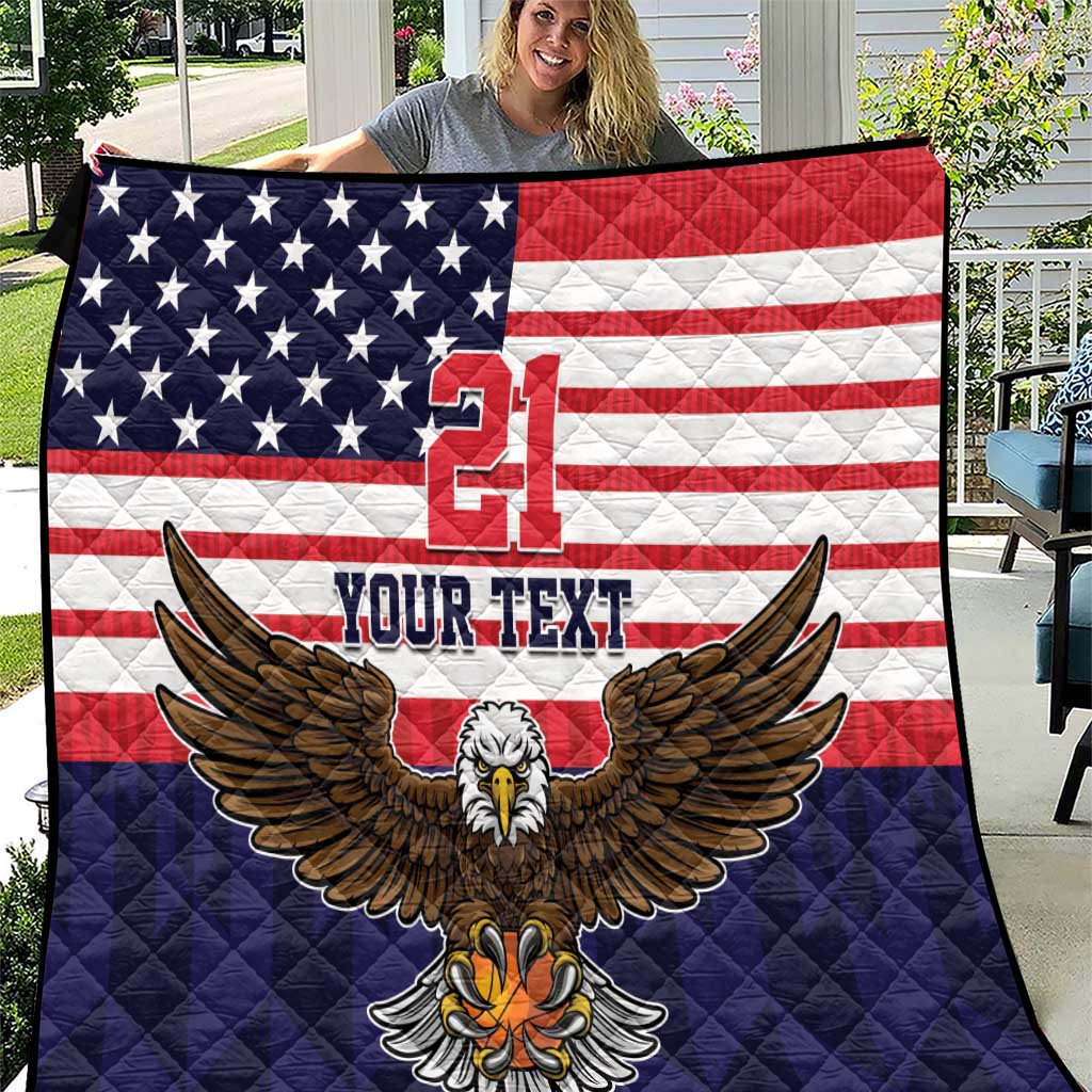 United States Basketball Custom Quilt Team USA One For All