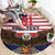 United States Basketball Custom Round Carpet Team USA One For All