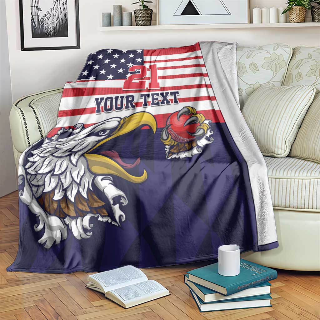 United States Cricket Custom Blanket Team USA One For All