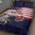 United States Cricket Custom Quilt Bed Set Team USA One For All