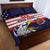 United States Cricket Custom Quilt Bed Set Team USA One For All